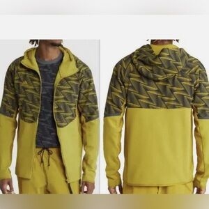Adidas collection Men's Olive Patterned Jacket